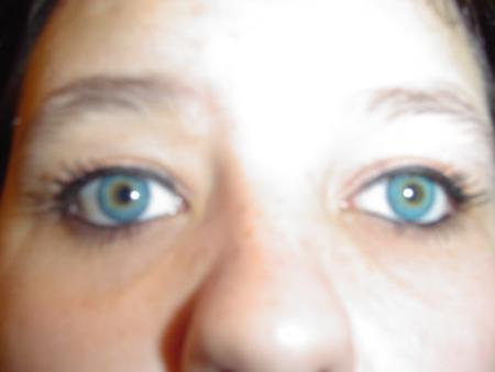 la nouvelle couleur de mes  yeux