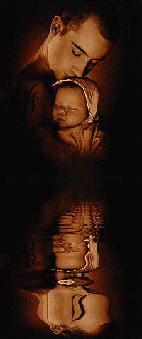 bébé & son papa