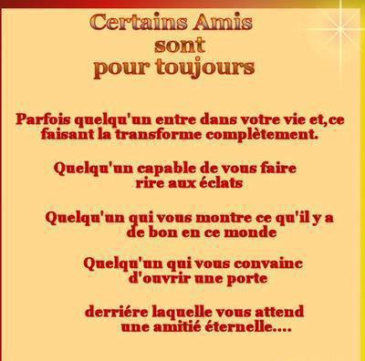 une amitié