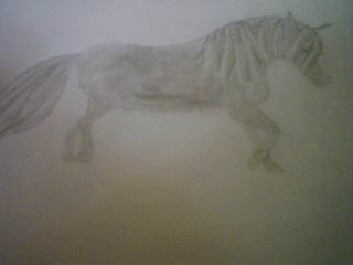 mon dessin un cheval